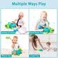Ussybaby Baby Crawling Toys 6 To 12 Months, Baby Turtle Musical Toys For 12-18 Months, Phone Hand Drum Toy, Baby Toys 7 8 9 10 1