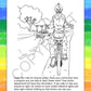 ZOCO - Traffic Safety Awareness - Educational Coloring Books (50 Bulk Pack, Without Crayons) - Road, Bike Safety - Games, Puzzle