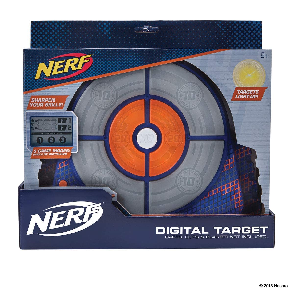 Nerf Ner0156 Elite Digital Target Game, Multi
