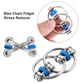 Gejoy 12 Pcs Bike Chain Fidget Toys Set Flippy Roller Chain Sensory Toy Handheld Ring For Adults And Teenagers In Learning Help Anxiety Relief For Adhd(4 Colors)