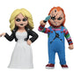 Neca - 2-Pack Toony Terrors Action Figures, Chucky & Tiffany