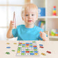 Amor Present Wooden Magnetic Fishing Toys For Toddlers, Alphabet Fish Catching Games Puzzle With Numbers And Letters, Montessori