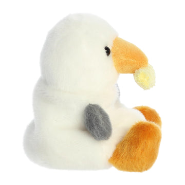 Aurora® Adorable Palm Pals™ Seagull Stuffed Animal - Pocket-Sized Collectible - White - 5 Inches - Cute Small Plush Toy