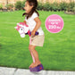 Kidoozie Foam Unicorn Pogo Jumper - Fun Indoor & Outdoor Toy for Kids 4+ - Multi Color - Model G02447