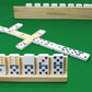 Plusvivo Mahjong Mat Anti Slip And Noise Reduction Table Cover For Mahjong Paigow Poker Dominos 32.6' X 32.6'(83Cm X 83Cm) Green