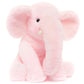 Weigedu 13'' Pink Elephant Stuffed Animal - Plush Toy For Boys, Girls, Kids, Baby Shower, Bedtime, Birthday