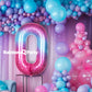 Rainbowq 0 Balloon Number 40 Inch For Boy Or Girl Big Starry 0-9 Foil Mylar Large 0 Number Balloon Happy 0Th Birthday Party Anni