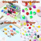 110 Pcs Mochi Squishy Toys, Mochi Squishy Toys For Kids Party Favors, Mini Kawaii Squishy Fidget Toys For Easter Basket Stuffers