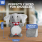 TOY Life Baby Toys for 6-12 Months, Newborn Baby Musical Talking Toys Plush Talkback Elephant Infant Toy for Babies Gifts