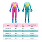 Daisyduds Superhero Costume Jumpsuits With Zipper, Accessories Set Halloween Christmas Outfits For Little Cutie(110Cm/4-5T) Rose