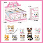 Timchess Mini Cat Building Block Sets, 9 Style Cute Cat Building Blocks Miniature Cat Figurine Toys For Kids Birthday Party Favo