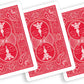 Bicycle 809 Playing Cards - Mandolin Back - Red