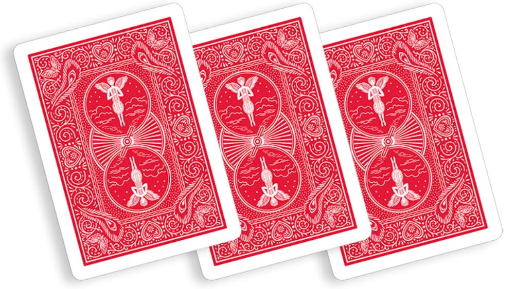 Bicycle 809 Playing Cards - Mandolin Back - Red