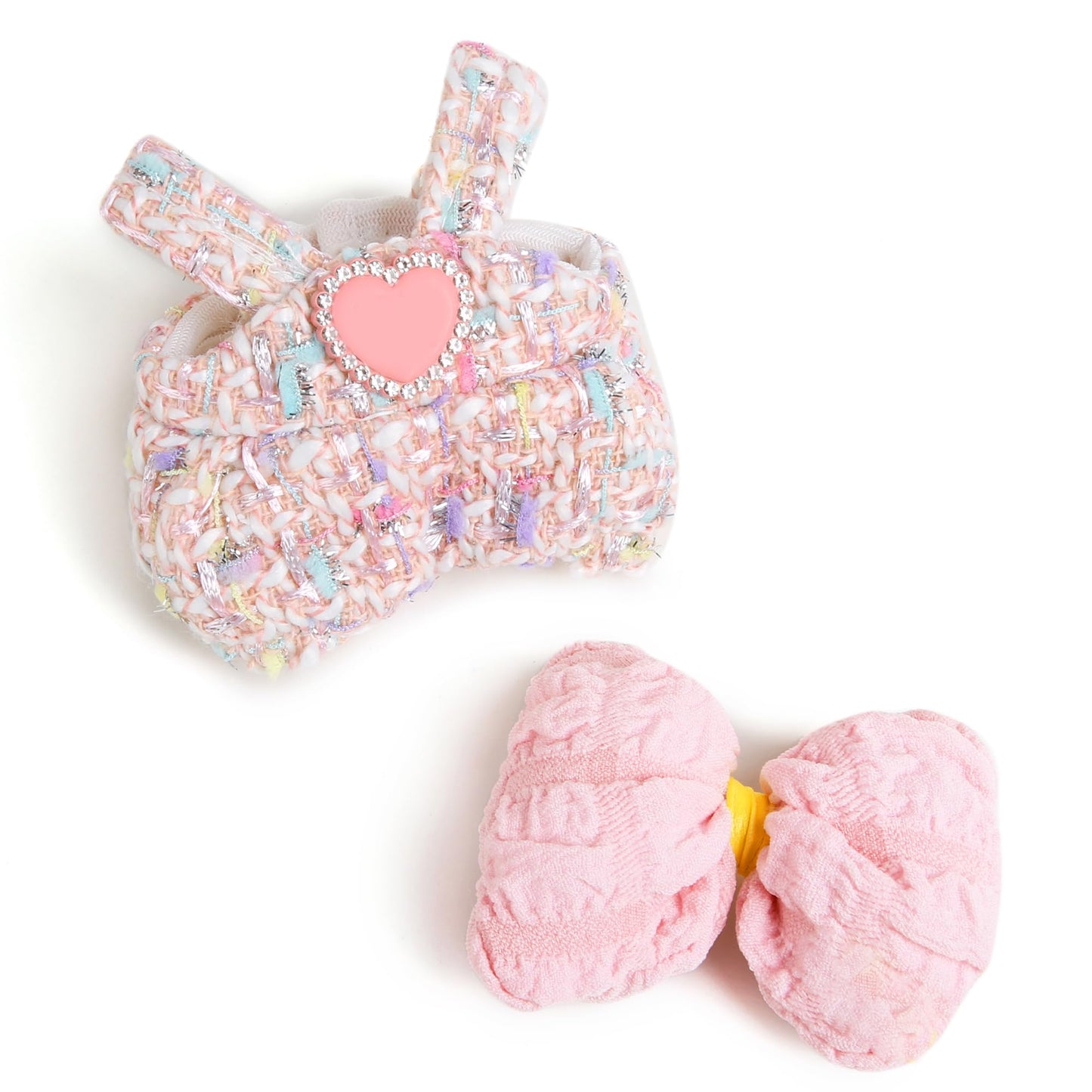 enhanced Doll Clothes for Labubu - elegant Chic Style Set for 17cm Dolls  Doll Outfit for Display  Collectors  Gift - Cute Miniature Fashion Accessories - Pink Jumpsuit (Clothes Only)