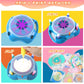 Spin Art Machine Variable Speed, Battery Operated Spinner - Paint Spinner With Splatter Guard, Washable Paint, Spin Art Kit, Art