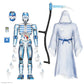 Super7 ULTIMATES! The Worst Robot Reaper (Frozen Death) - 7'' The Worst Action Figure with Accessories Collectibles and Retro To