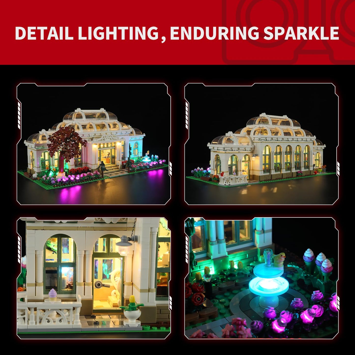 Briksmax 2.0 Light Kit For Lego Botanical Garden -Innovative Lighting Kit Compatible With Lego Ideas 21353 - Not Included Lego S