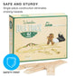 Conductor Carl Wooden Train Track Set, 42 Pieces - Solid Wood Wooden Train Track Accessories Compatible With Most Major Toy Trai