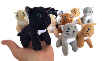 Plush Cats, Cute Plush Kittens - Party Packs! (Cute Cats)