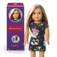 American Girl Truly Me 18-Inch Doll #100 With Blue Eyes, Blonde Hair, Lt-To-Med Skin, Printed T-Shirt Dress, For Ages 6+
