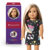 American Girl Truly Me 18-Inch Doll #100 With Blue Eyes, Blonde Hair, Lt-To-Med Skin, Printed T-Shirt Dress, For Ages 6+