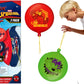 JA-RU Marvel Avengers & Spiderman Punch Balloons for Kids (1 Pack, 2 Punching Balloons) Big Bouncy Inflatable Toys Birthday Deco
