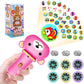 Flashlight Projector Toy-Torch Projection-Led Flashlights-Educational Toys , Include Dinosaurs, Vehicles, Animals, 48 Patterns F