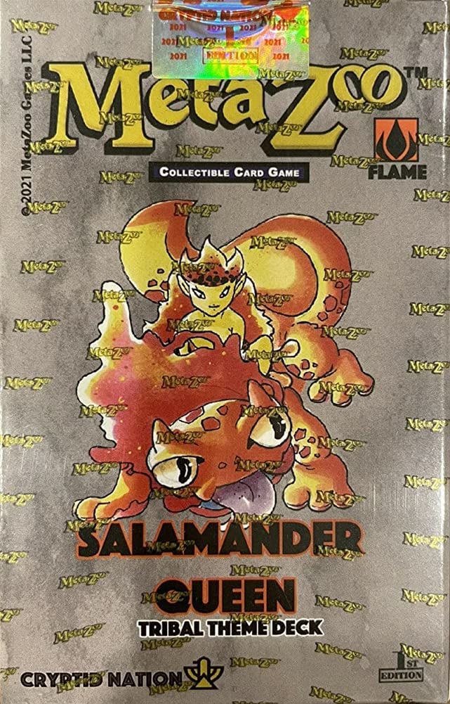 Metazoo Cryptid Nation - Tribal Theme Deck (Salamander Queen) (2Nd Edition)