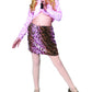 Rock Star Girl -Purple Skirt L