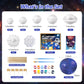Ohanniewa Solar System Project Kit for Kids, Mixed Sized Foam Balls,Painting Tools and Disc Planetary Orbits,DIY Planets Model f