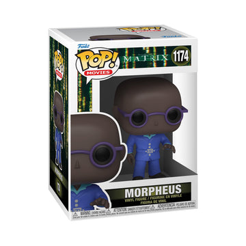 Funko POP Movies: The Matrix Resurrections - Morpheus, Multicolor, 3.75 inches, (59255)