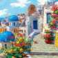 Castorland Spring In Santorini Puzzle (2000 Piece)