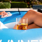 PoolCandy Motorized Pool Tube LX Deluxe, Large, Grey, Model PC3225TR-F, Upgraded Power & Comfort for Summer Fun