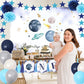 First Trip Around The Sun Birthday Decorations Space Theme 1St Birthday Banner Outer Space Birthday High Chair First Birthday De