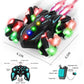 Zokugar Upgraded Gesture Sensing RC Stunt Car,360 Spins Double-Sided Hand Controlled RC Car Spray Watch Remote Control Car with