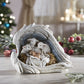 Avalon Gallery Christian Brands Catholic Sheep At Manger Figurine