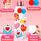 Benresive 300 Pcs Valentines Day Stickers For Kids Classroom, Cute Valentines Day Water Bottle Stickers, Party Favors Bulk, Gifts For Kids Classroom Pack
