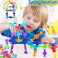 114Pcs Suction Cup Toys Bath Toys For Kids Toddlers Family Game Preschool Learning Sensory Kindergarten Toys Montessori Classroo