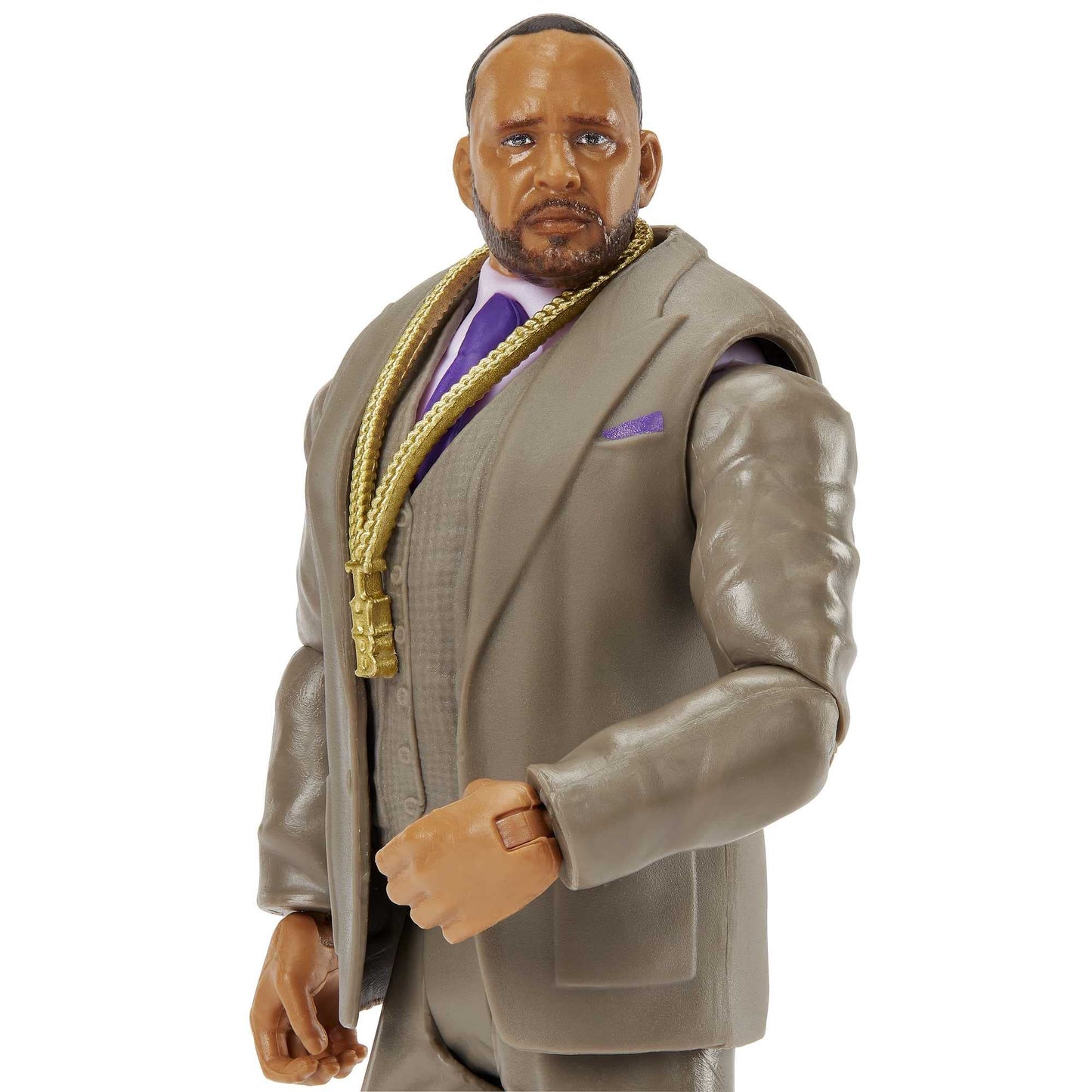 Mattel Wwe Basic Mvp Action Figure, Series 128, Posable 6-Inch Collectible For Ages 6 Years Old & Up