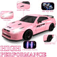 YUAN PLAN RC Drift Car, 1/24 Pink Remote Control Car for Girls, 2.4GHz 4WD Drifting RC Car with Light, High Speed RC Car Toy wit