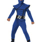 California Costumes Child Blue Stealth Ninja Costume, Medium
