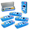 Tera 13 Space Pencil Box With Pencil, Scale, Eraser & Sharpener | Kanjak Gift & Return Gift | School Stationery Organizer | Stee