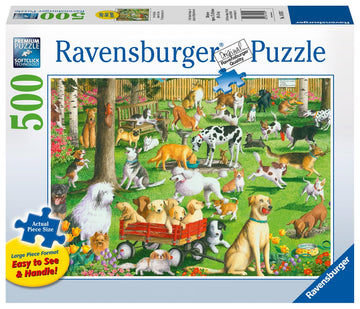 Ravensburger Large Format Jigsaw Puzzle - 500 Pieces, Anti-Glare Surface, Ideal for Kids & Adults, Model 14870