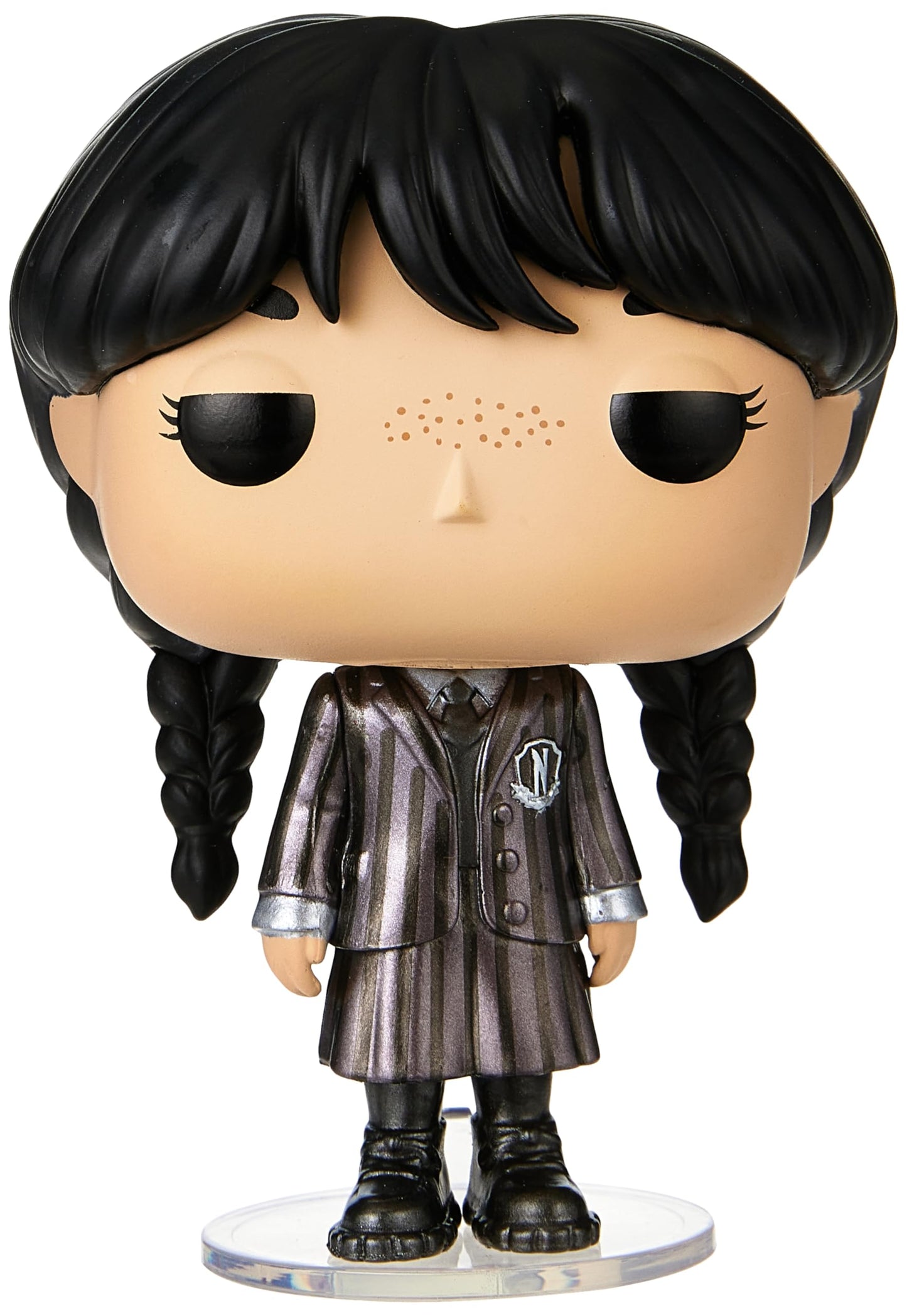 Funko Pop Wednesday Addams 1311 Metallic Hot Topic limited availability