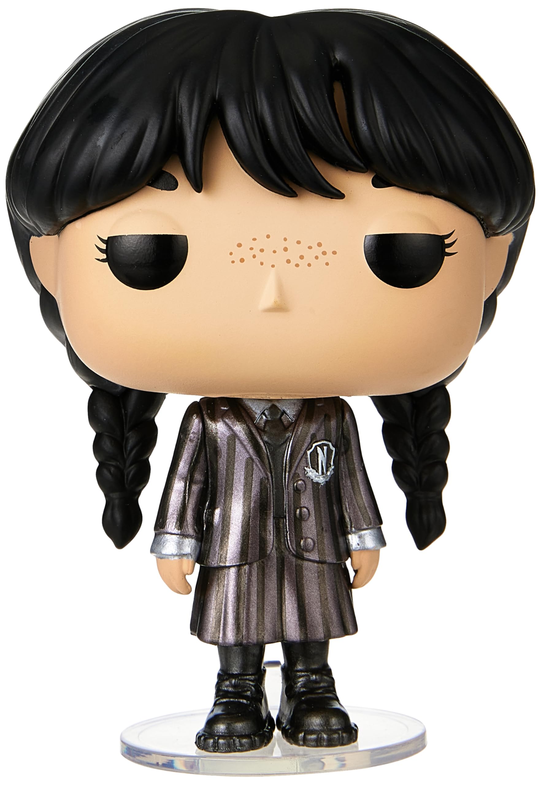 Funko Pop Wednesday Addams 1311 Metallic Hot Topic limited availability