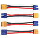 2Pairs ShareGoo XT60 to EC3 Plug Male Female Adapter Converter with 10CM 14AWG Cable Wire for RC FPV Drone Car Lipo NiMH Battery