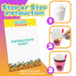 Insnug Paint Your Own Squishies Kit - Sensory Toys for Kids, Small, Yellow, Model ISG-1141085, Stress Relief Squishies, Unicorn Gift