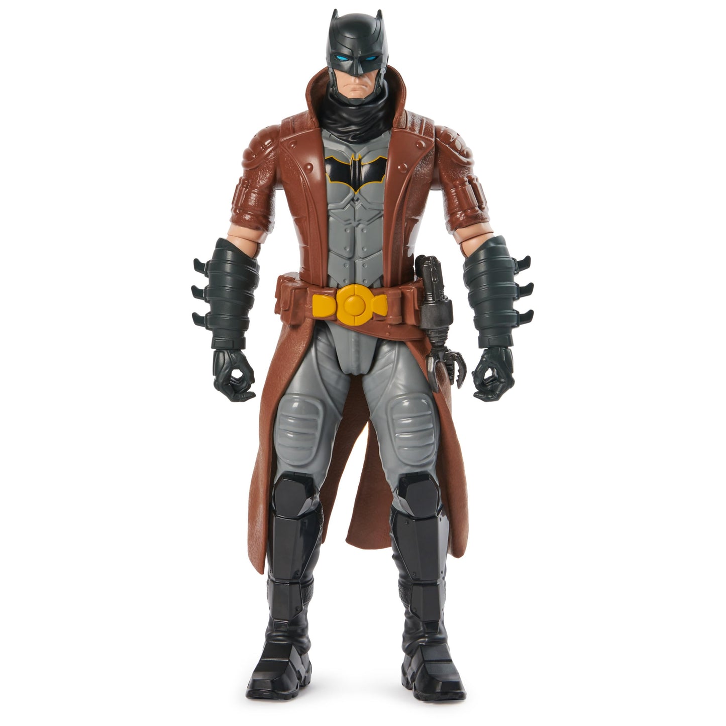 DC Comics Batman Action Figure 12-inch Plastic Toy for Kids Ages 3+ - Brown