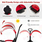 Honey Joy Push Cars For Toddlers, Mercedes Benz Kids Toy Car Stroller W/Push Handle & Detachable Guardrail, Horn & Engine Sound,