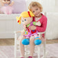 Love & Learn 17'' Educational Soft Girl Doll With Zipper, Button, Snap, Shoe Tie, & Self Fastening Skills, Montessori Learning D